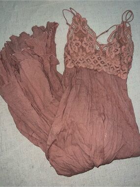 Free people ONE dress in Dusty Rose